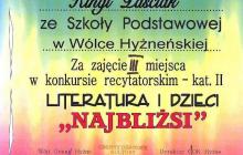Rok szkolny 2013/2014