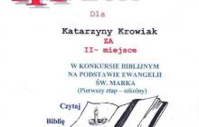 Rok szkolny 2012/2013