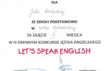 Rok szkolny 2015/2016